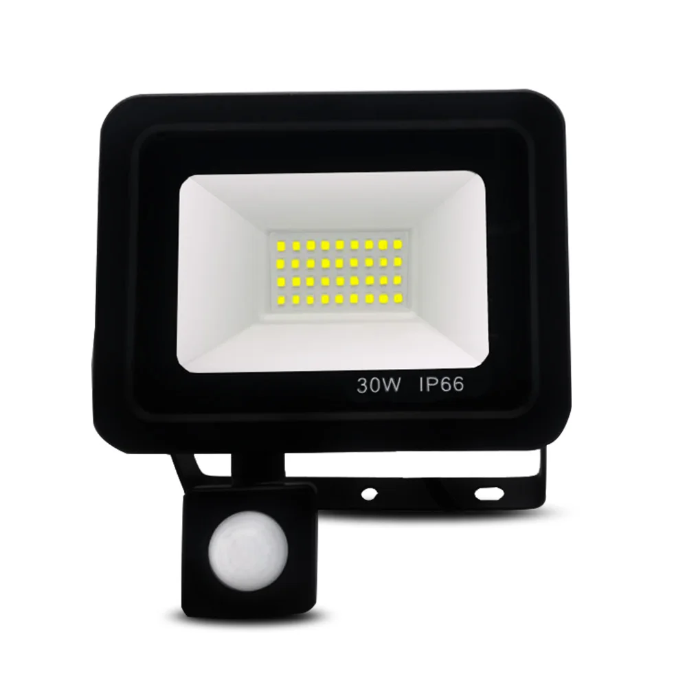 30W LED PIR Motion Sensor FloodLight Outdoor Flood Lamp Waterproof Flood Light