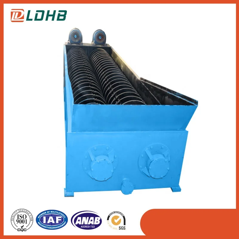 Good quality Spiral sand washing machine best offer for coal mining and crushing process