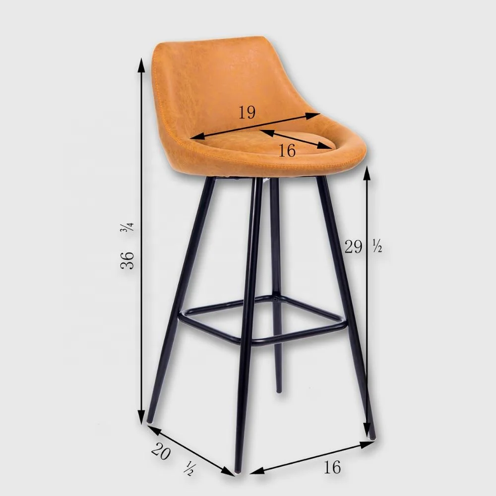 Western Modern Vintage  sheep scar pattern Iron Dining chair