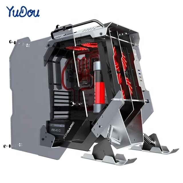 Gaming PC case new cool design gaming computer ATX tower case