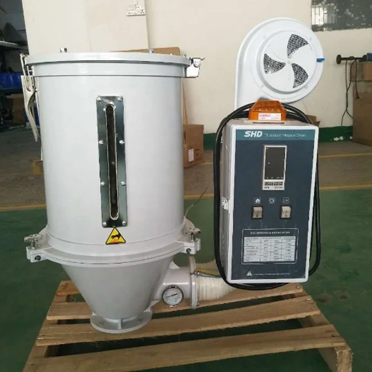 
25 kg Econo direct type hot air plastic hopper dryer for injection machine 