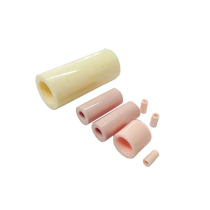 
Insulator Al2o3 alumina ceramic tube pipe for thread wire textile industry machinery 