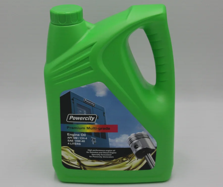 
4L plastic cans for packing Engine oil 