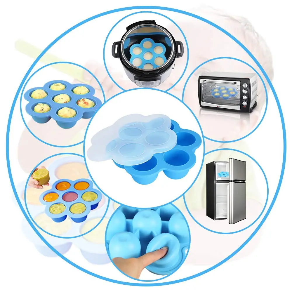 Instant Pot Accessories Set, 73 PCS Instant Pot Accessories Compatible with 5,6,8Qt - 60 Pcs Parchment Papers, 2 Steamer Baskets