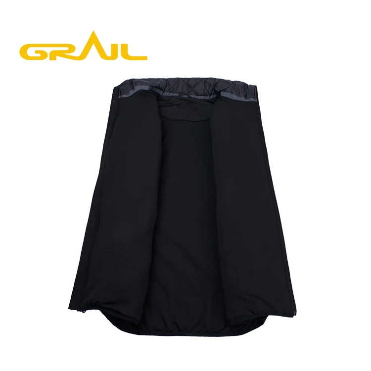 Hot selling fashion long sleeve custom black hybrid jacket men winter coat