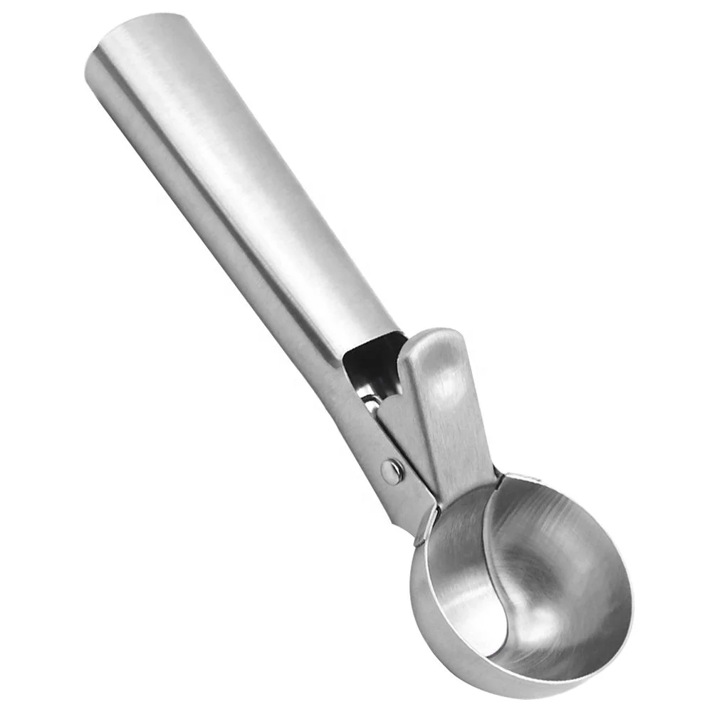 Easy Trigger Professional Stainless Steel Ice Cream Scoop