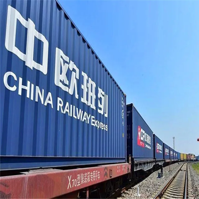 cheap and fast Railway/train 20FT/40HQ container freight servcie shipping from China delivery to Ekaterinburg/Kazan/Samara