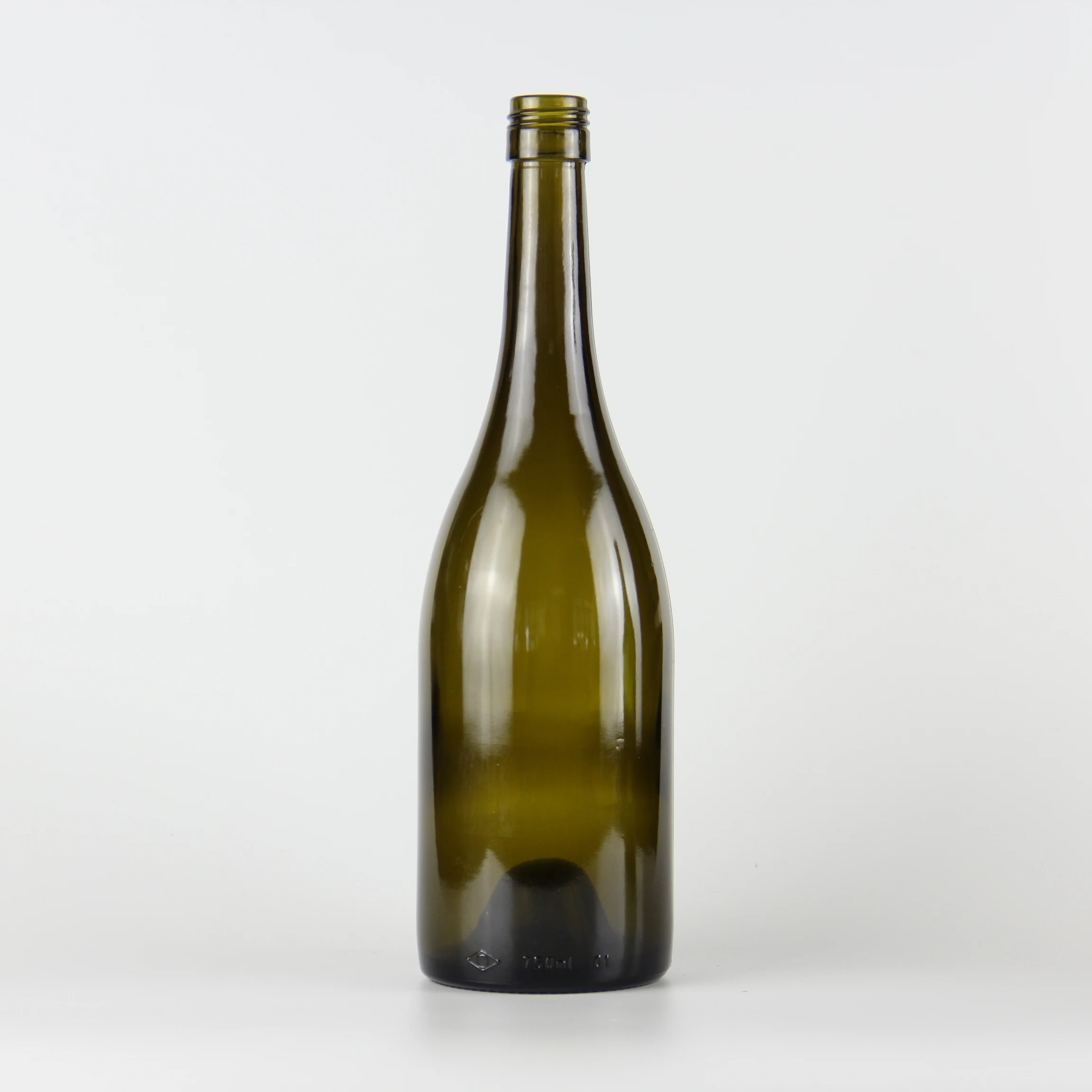 
750ml premium fat burgundy wine bottles stock sale 