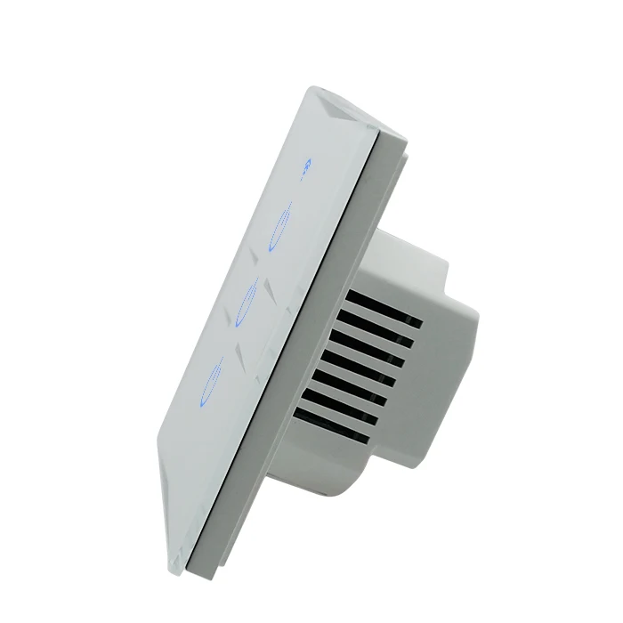 Новый Дизайн Автоматический Сенсорный Экран Smart Life 3 банды 2 банды 1 способ настенный выключатель света