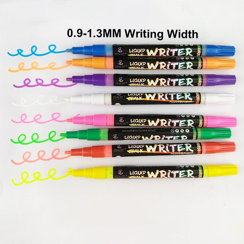 0.7mm Nylon  Extra Fine Round Tip Aen Art Glitter Gel Pens Beautiful Art Glitter Pens For Kids Glow In The Dark Markers