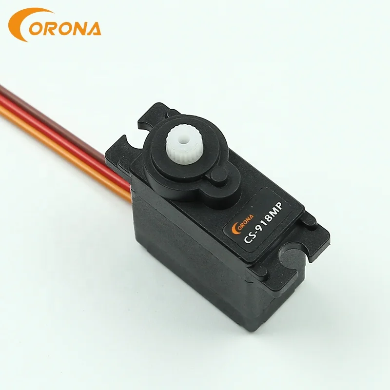 Servo mini Jiangsu Corona CS918MP 22.5X11.5X24.6mm mini rc servo for rc car  / boat Mini Micro Servo