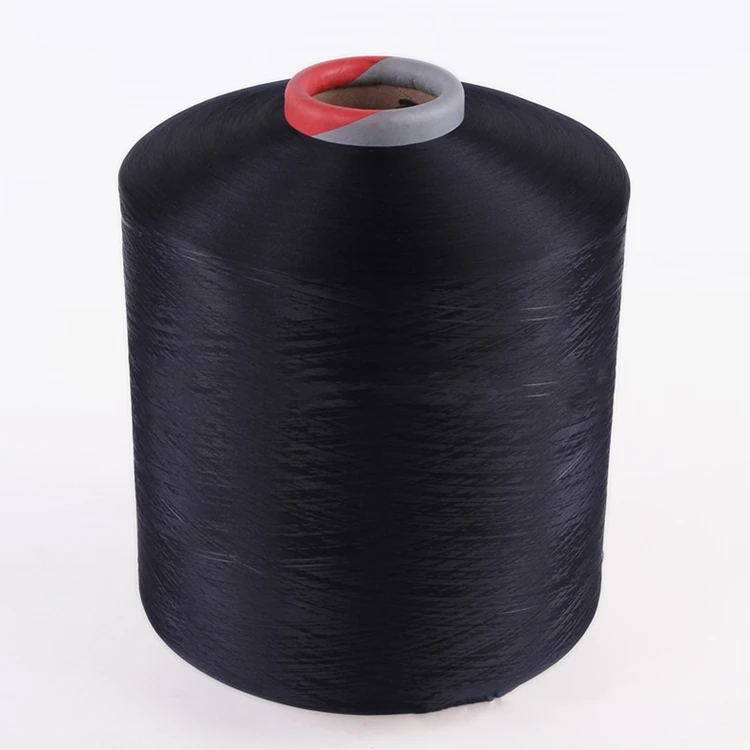 100%polyester DTY 150D/48F filament yarn for cloth fabrics socks ribbon