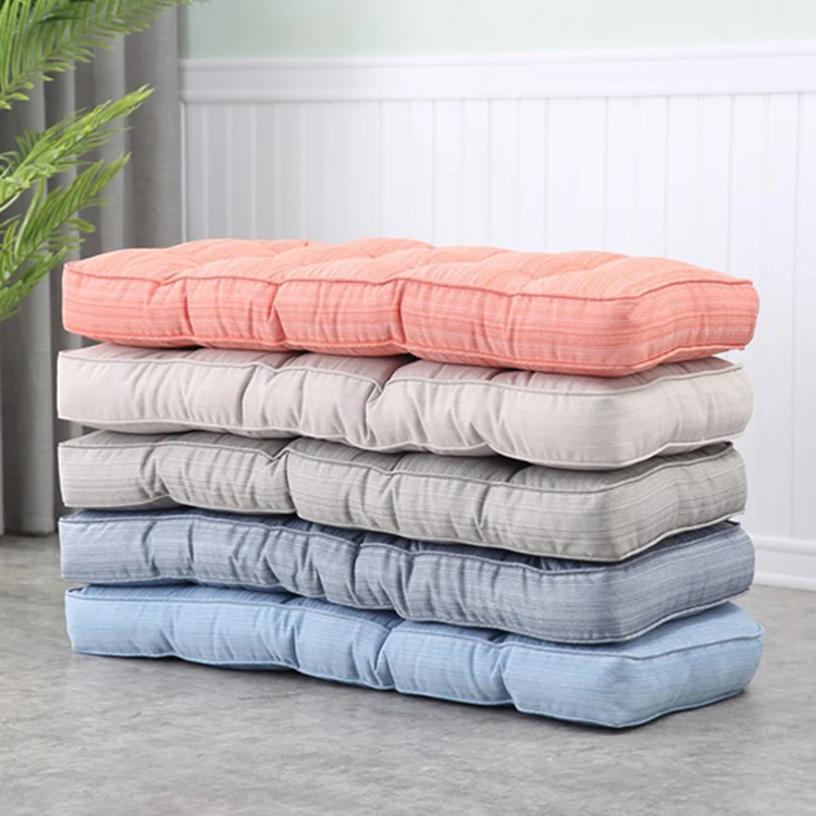 Various styles comfortable bench chair soft  furniture cushion outdoor seat cushion