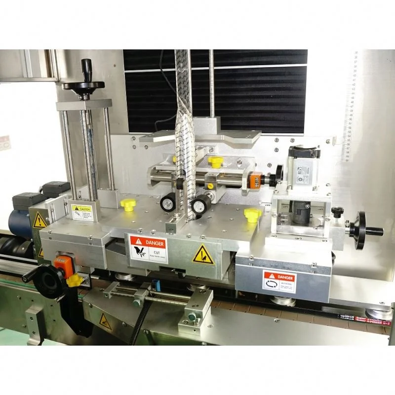 
automatic hot shrink plastic bottle label sleeving machine 