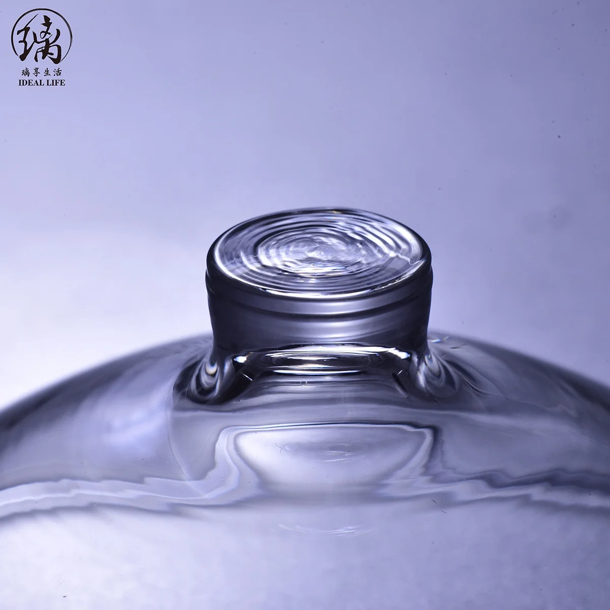 wholesale beautiful design  borosilicate Chinese glass teacup