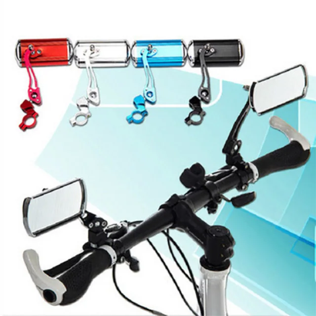 
2019 new Aluminum alloy Bicycle accessories bicycle rearview mirror can rotate 360 degrees 