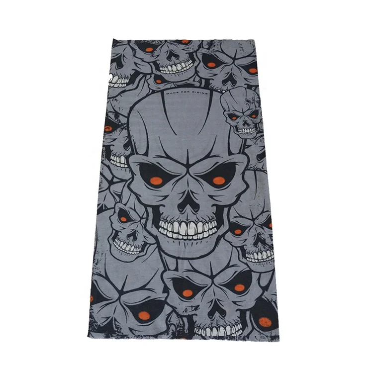 wholesale bandana style sublimation printing tube face veil scarf