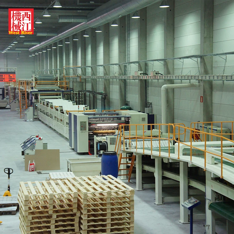 
Высокоскоростная линия по производству гофрированных коробок 