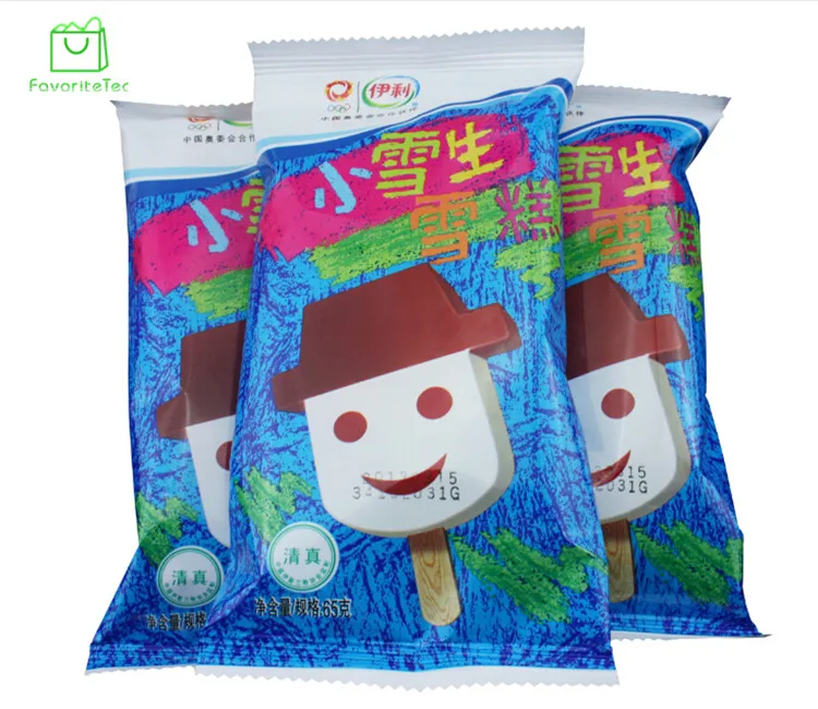 Food grade popsicle plastic packaging ice cream popsicle packaging bag