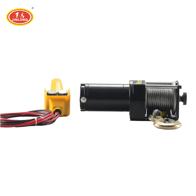 Портативный 3000lb 12000 lbs мини В 12 В 12 Вольт 24 В в автомобиль Лодка Якорь мотор электрическая лебедка