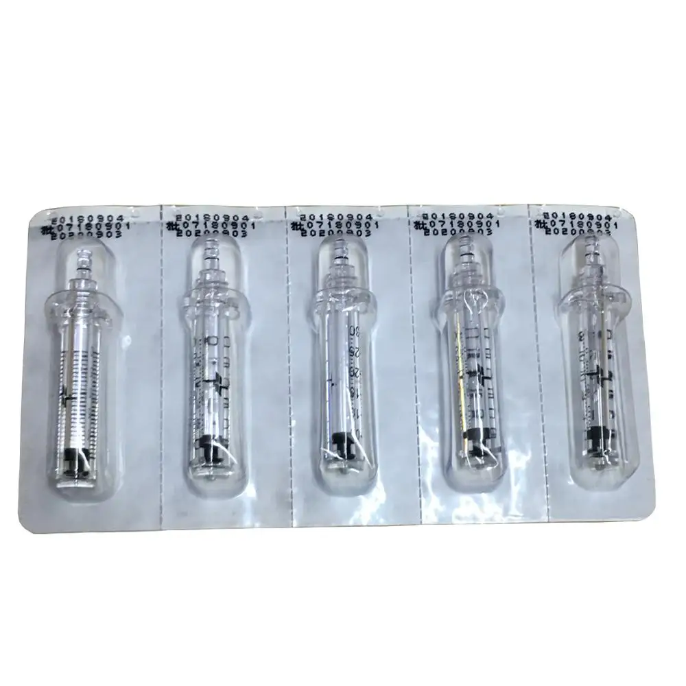 0.3ML 0.5ML Hyaluronic Filter Pen Empty Plastic Ampoules for Sale