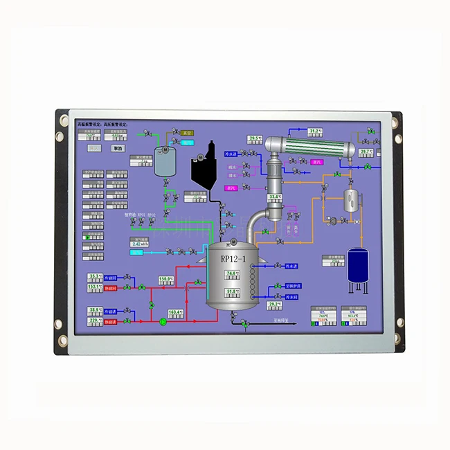1024x600 pixel 7 inch tft lcd display module support rs232 rs485 TTl usb port with resistive touch panel(CJS07012TTDCT12)