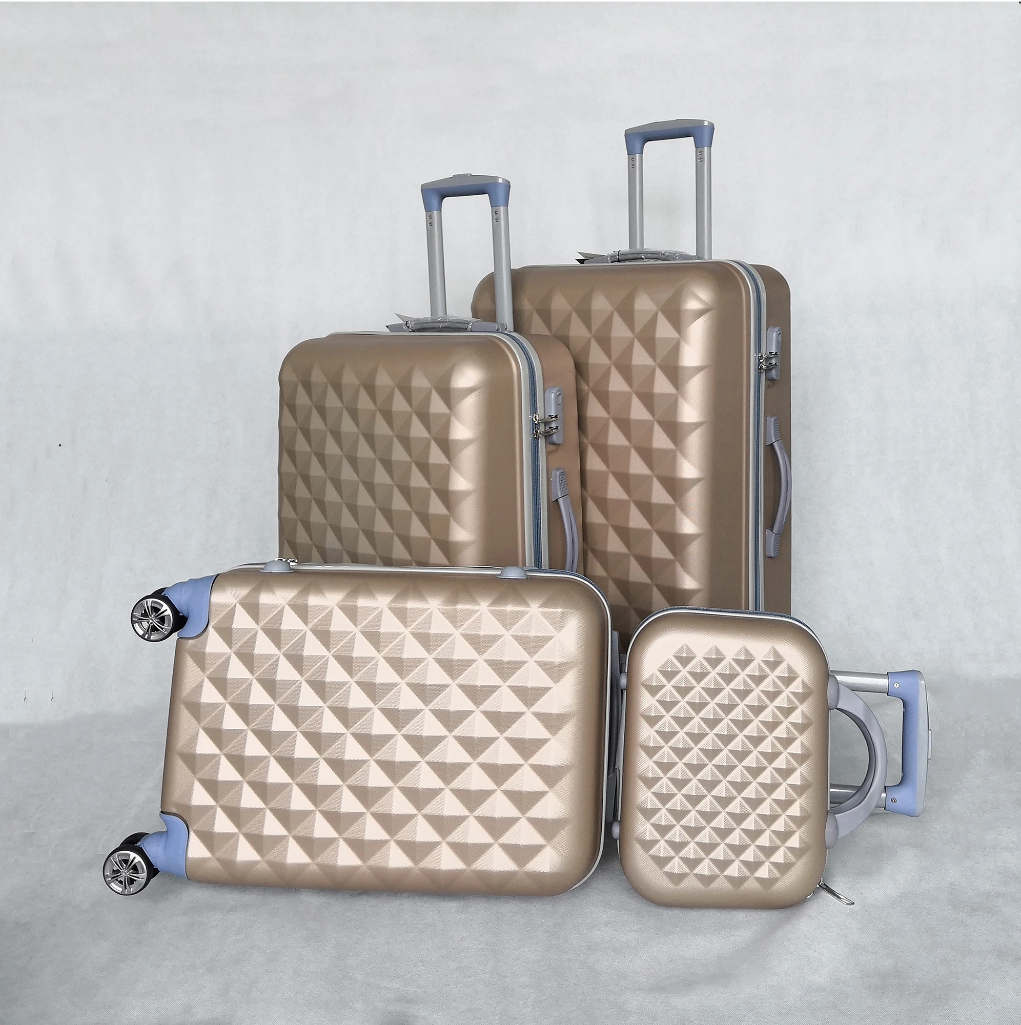 
Hot Sale Lady suitcase 4 wheel luggage set 4 pcs 