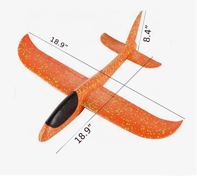 Foam Airplane Model Throwing Outdoor Plane for Kids