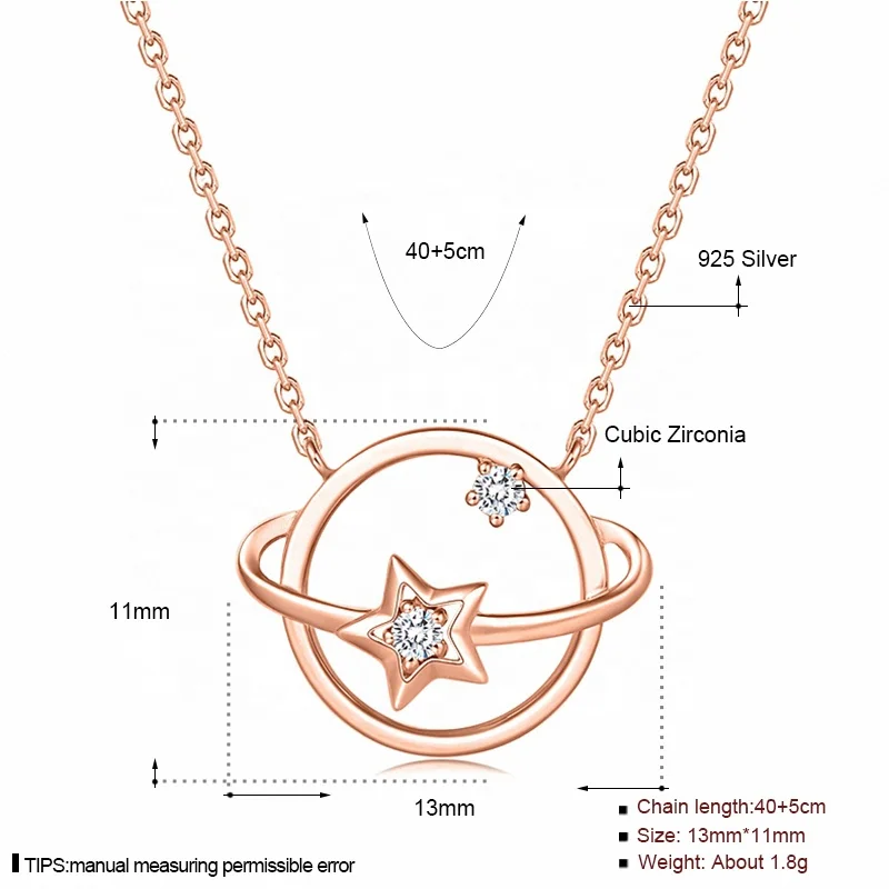 ML17 Miss mysterious jewelry cheap 925 italy micro pave diamond locket planet necklace jewelry dream catcher necklace chain