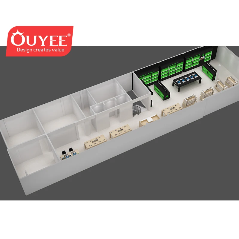 Ecofriendly Electronic Shop Decoration/Shop Interior Design