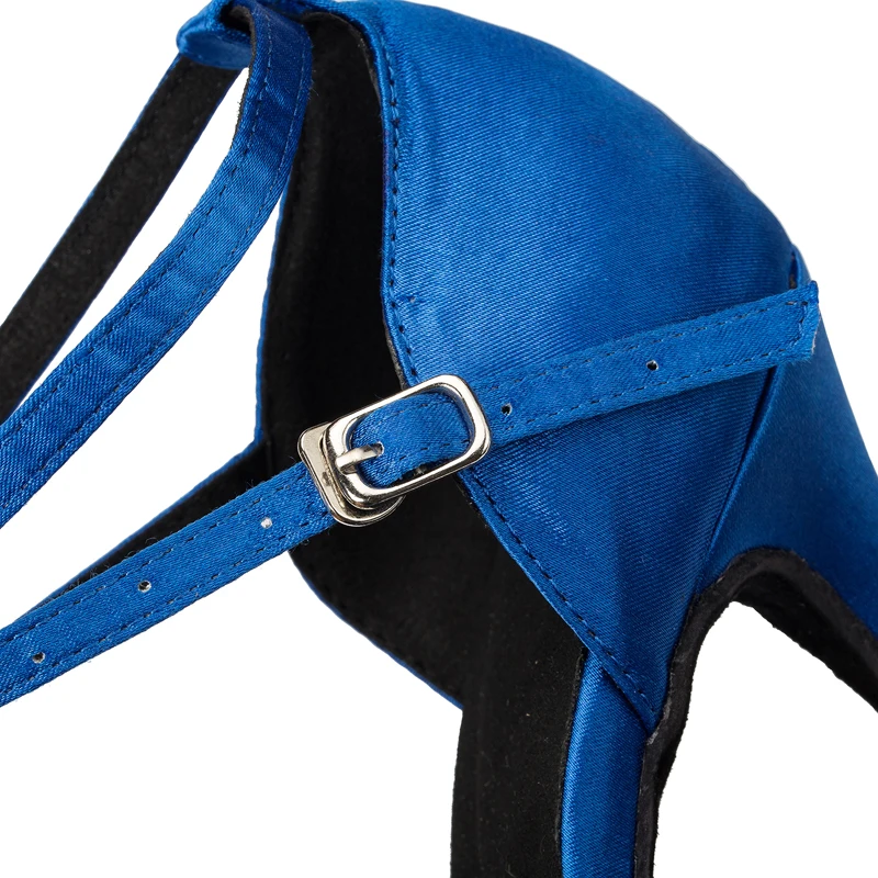 Новейшие Модные и красивые атласные туфли для латиноамериканских танцев L063 для девушек и женщин, туфли для бальных танцев на высоком каблуке