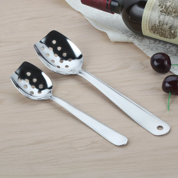 Novelty Stainless Steel 304 Bulk Metal Spoons Large Serving Spoon