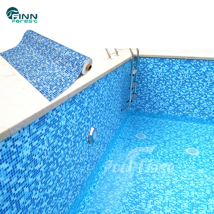 Mosaic Waterproof Pool Liners And Inground Swimming Pool Liner