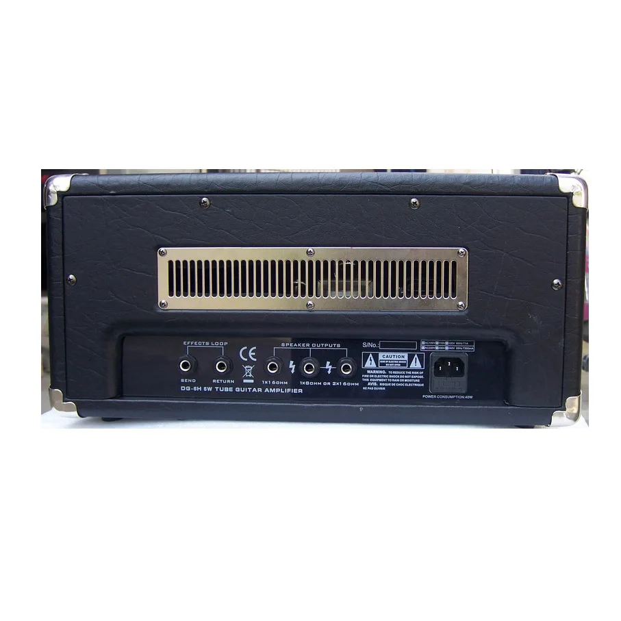 5 watts full tube guitar amplifier head with cabinet