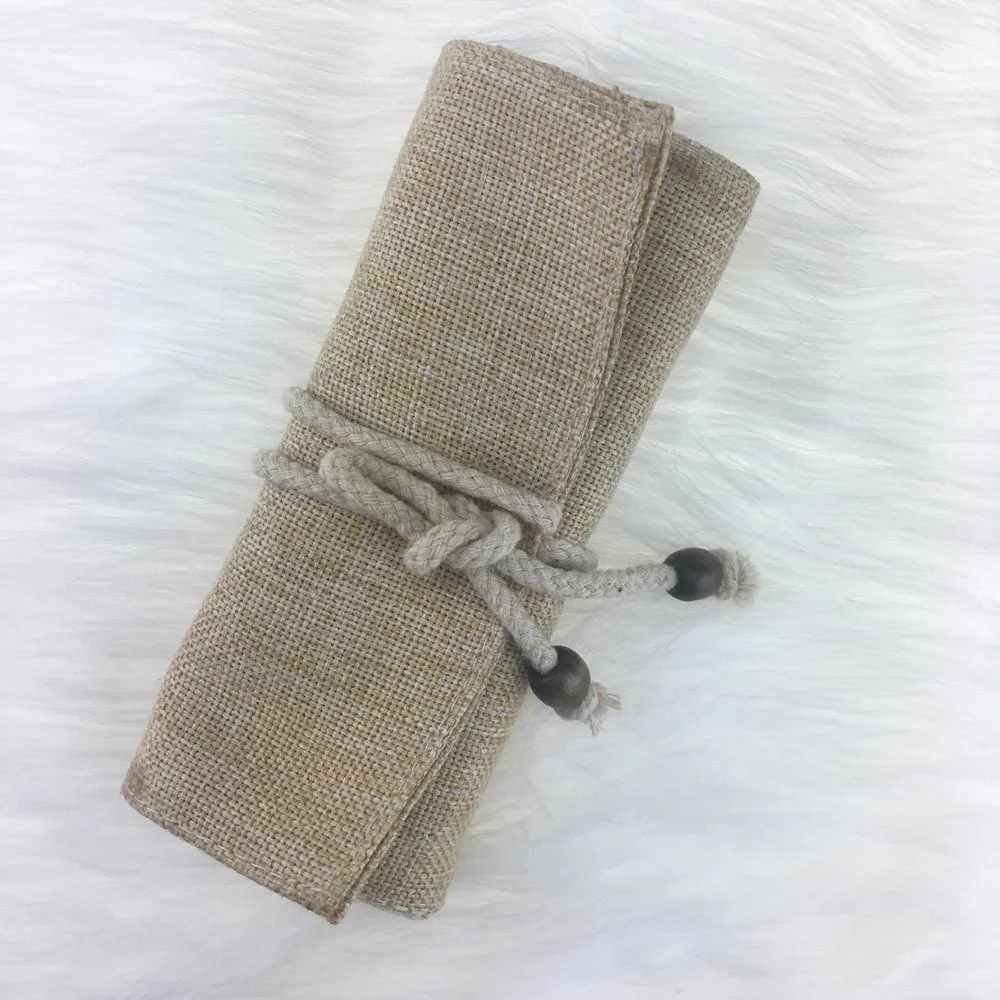 Логотип Пользовательские бамбука с Эко сумка веганских материалов 6 шт набор кистей для макияжа