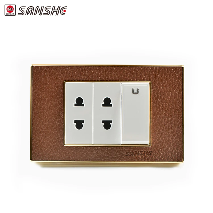 SANSHE 13a универсальный Электрический настенный переключатель розетки