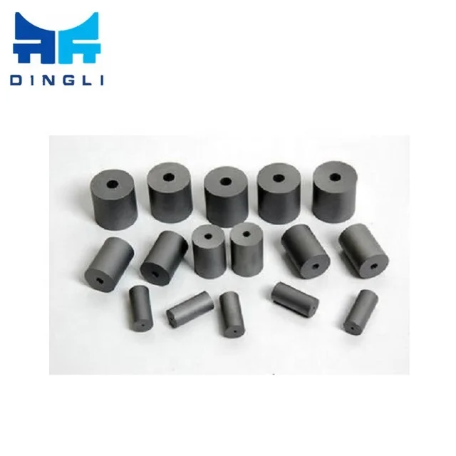 
polished single straight hole tungsten carbide bulk tube 