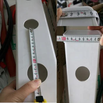 Customized sizes hydroponic tube square PVC pipe for plant growing NFT system