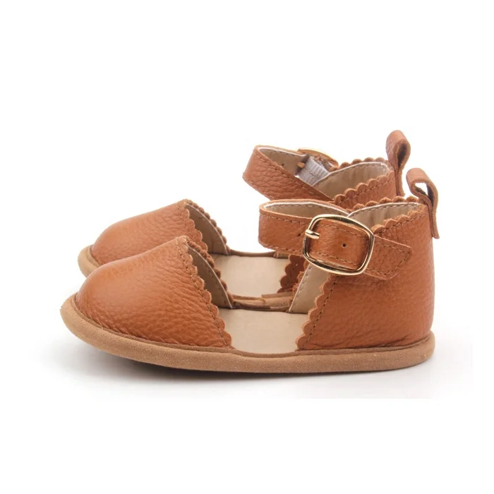 BEIBEINOYA Wholesale Baby Leather Sandals Soft Sole Genuine Kid Girls Shoes