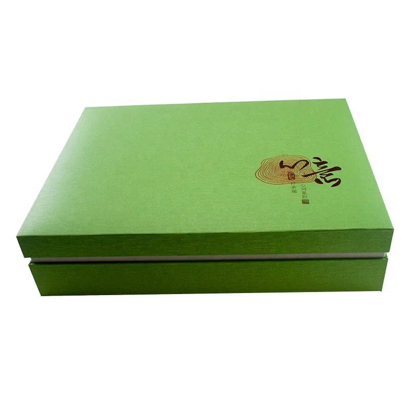 Изготовленный на заказ логотип напечатанный крышка и основание Роскошная твердая бумага упаковка чая