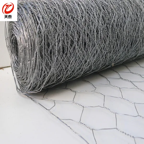 25mm mesh sizes 20gauge 900mm x 25mtrs roll Hexagonal wire mesh netting for chicken wire