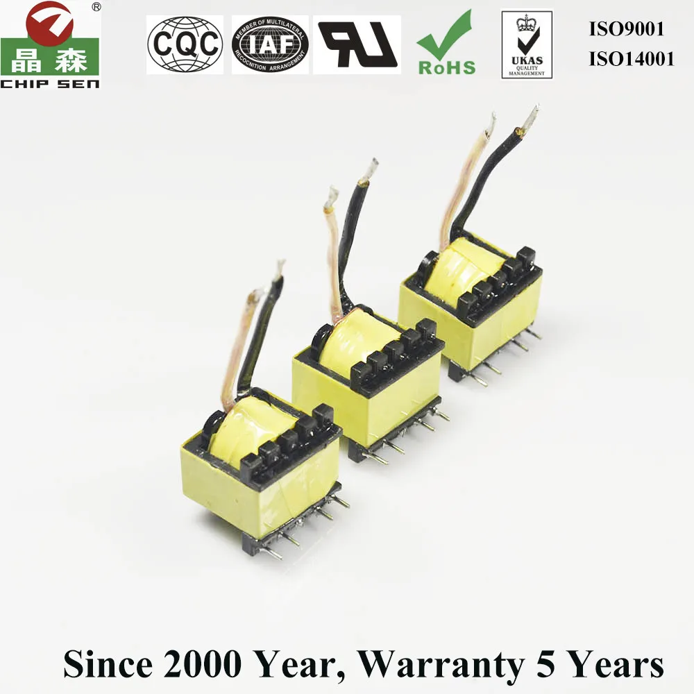 Iso завода низкая цена ul rohs Сертифицированный EE 15 Высокая частота напряжения повышающий трансформатор 12 В до 220 В