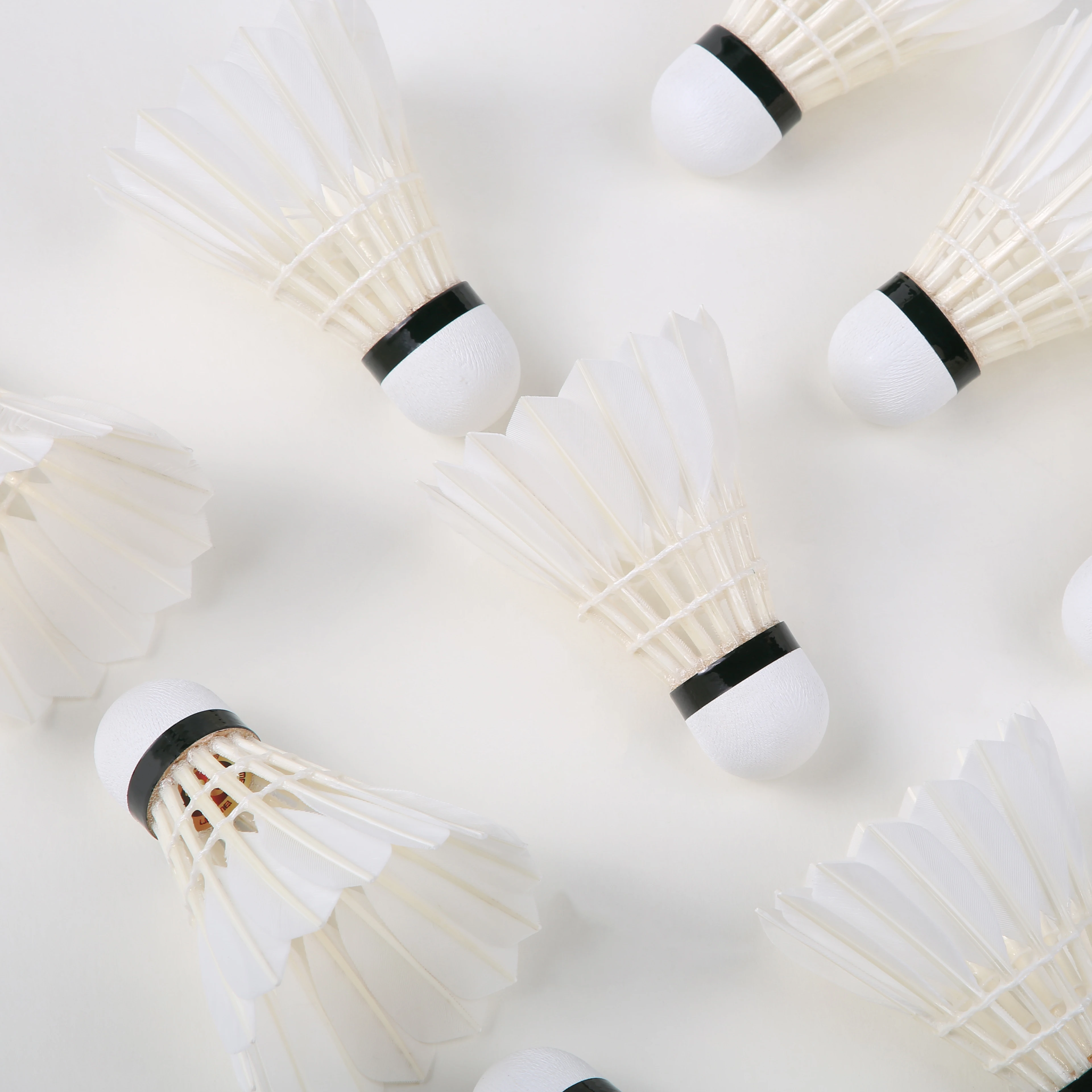 badminton shuttlecock goose feather