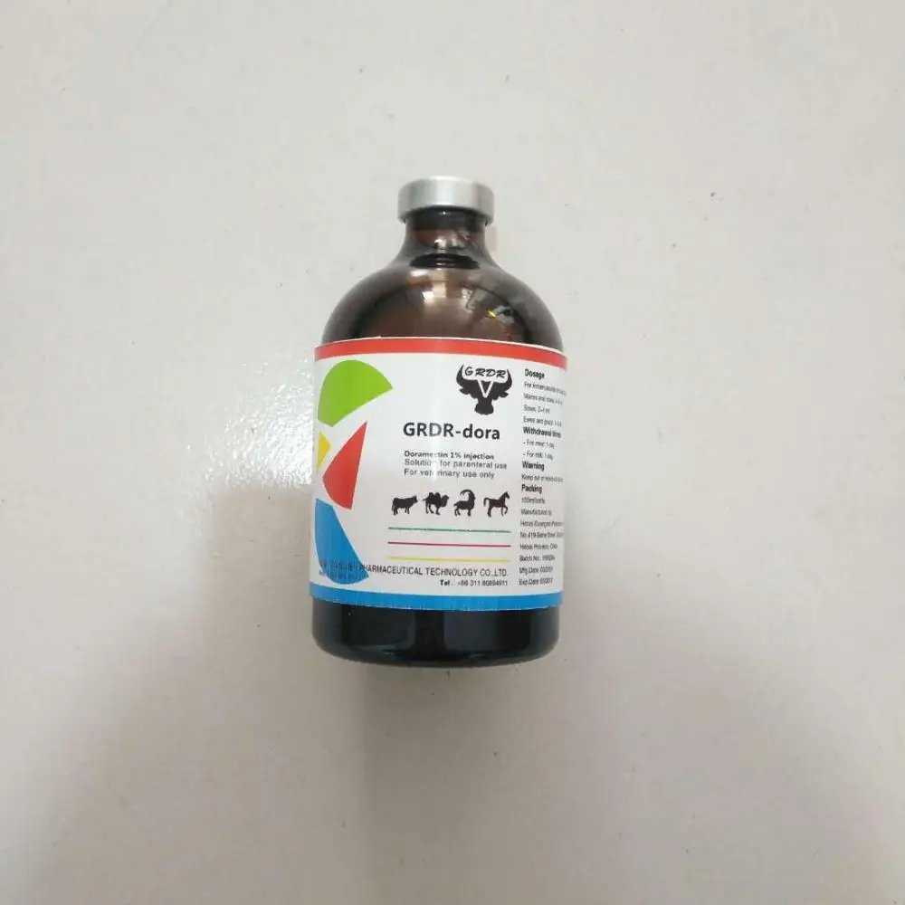 
Doramec L.A. / Doramax L.A. - Long Acting doramectin (injectable) veterinary use - deworming - antiparasitic 