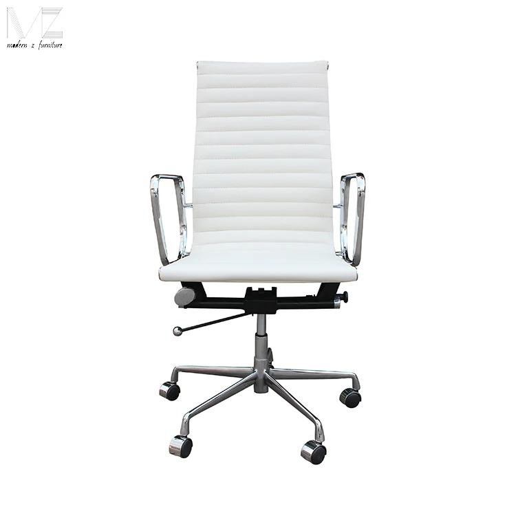 Кожаный вращающийся офисный дизайнерский стул современный дизайнерский стул компьютерный дизайнерский стул