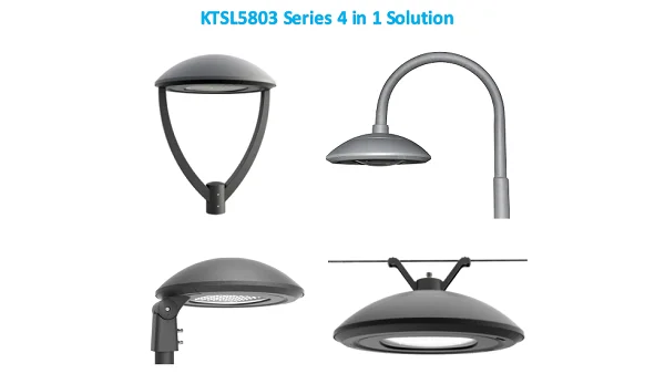 Superseptember hot selling new design 4 in 1 solution street light 20w 30w 40w 50w 60w 80w IP65 Outdoor Led Garden light lights