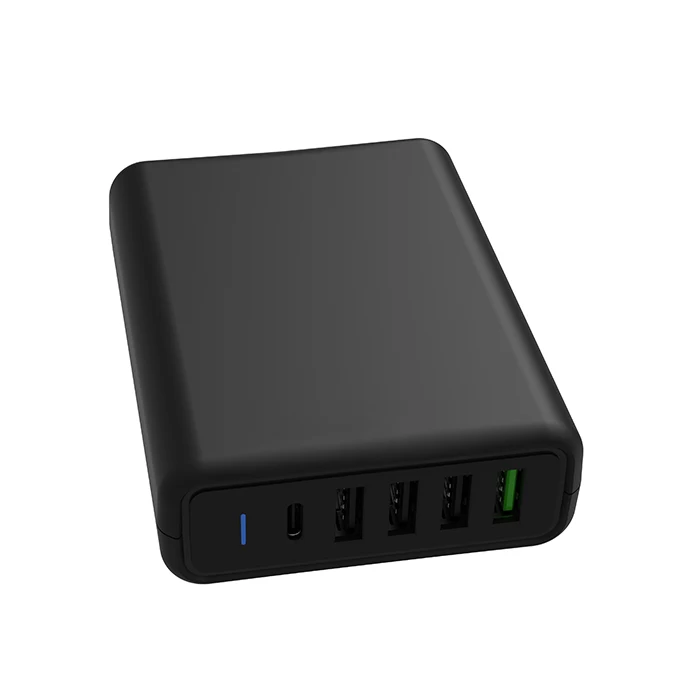 kc certificate power delivery USB C type PD charger 5 ports energy station for macbook pro tablet