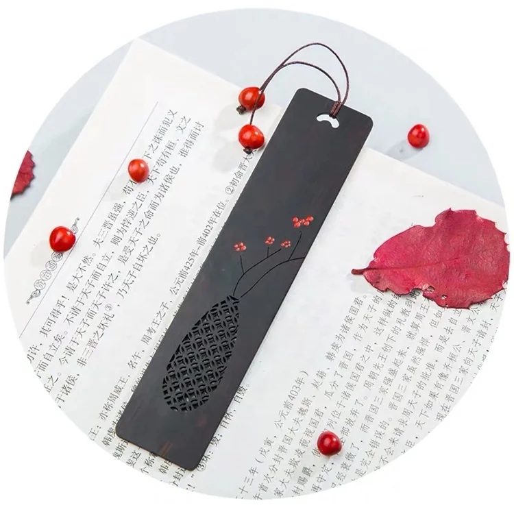 Лидер продаж, деревянная Закладка с логотипом на заказ