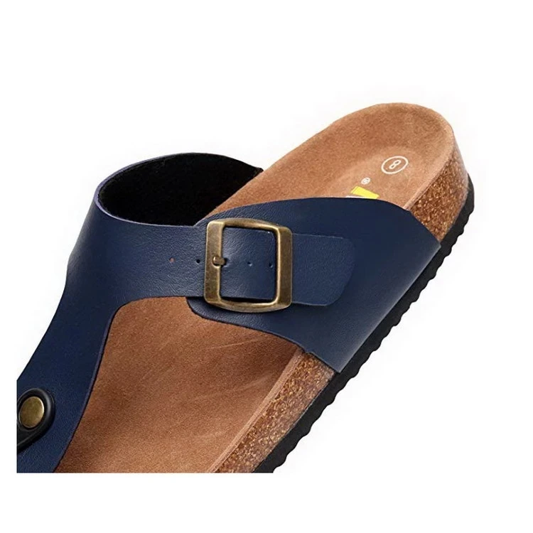 
Factory Supply Popular Custom Sandals Leather Slides sandals outdoor flat Shoes 