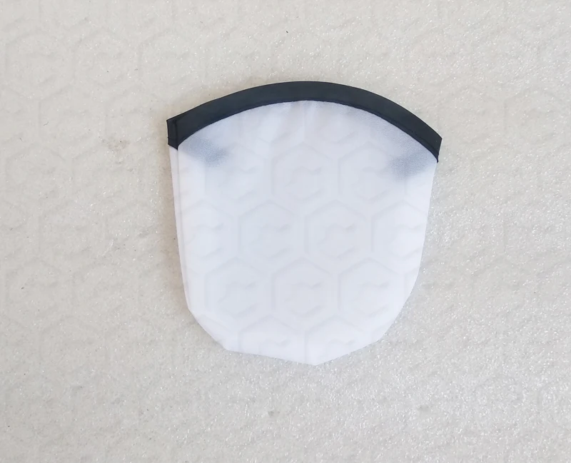 
Can sublimate foldable white fan with black edge 